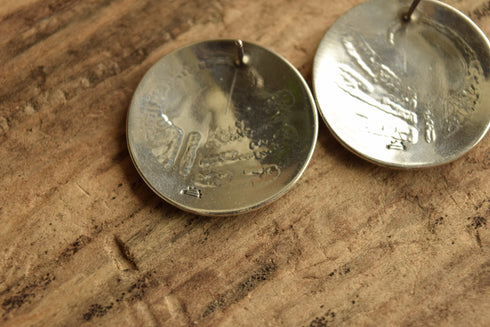 Large Hopi Disc Earrings